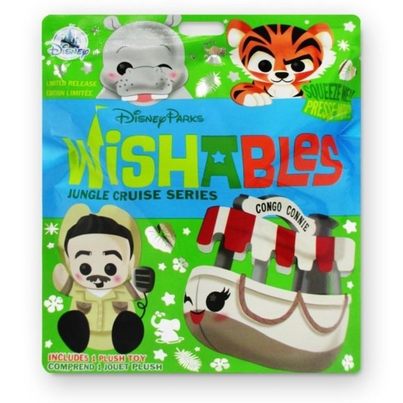Disney Parks Wishables Jungle Cruise Series Limited Release Mystery Micro Plush - Picture 1 of 4